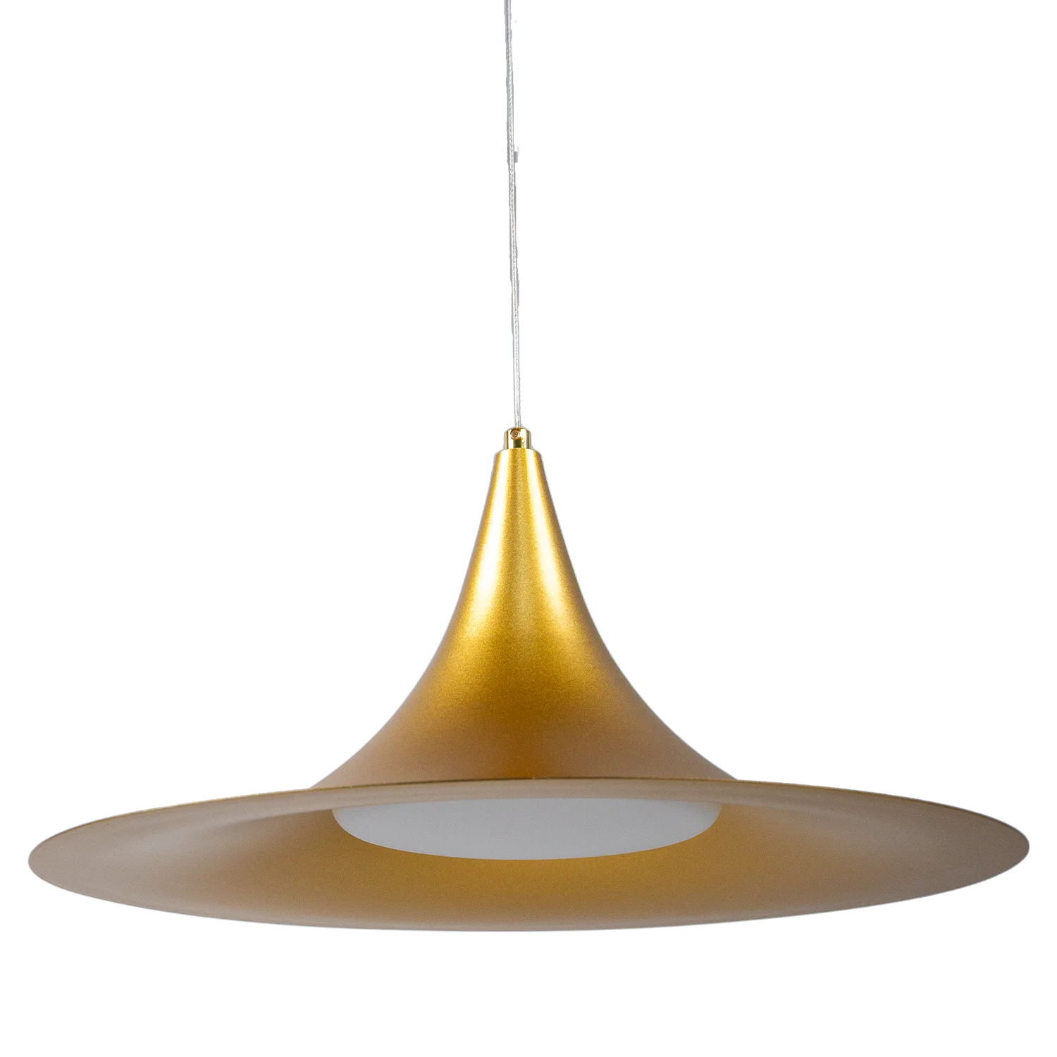 Ultralight LED Pendant Light – Stylish 20W Cone Hanging Light (BR4865)