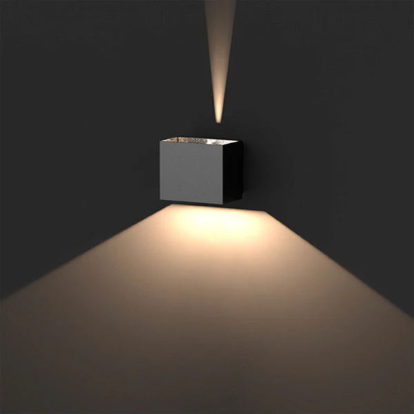 Modern Wall Lamp 6W (1080G01) - Adjustable Angle Light - Black/White - IP55 - 3000K/6500K