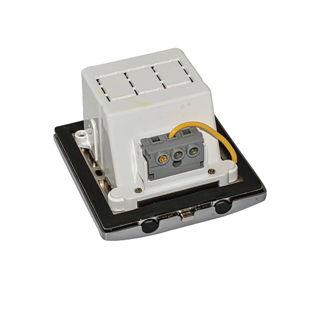 Socket Floor Box (YD-55) – Recessed Aluminum Socket With Single Switch, IP44