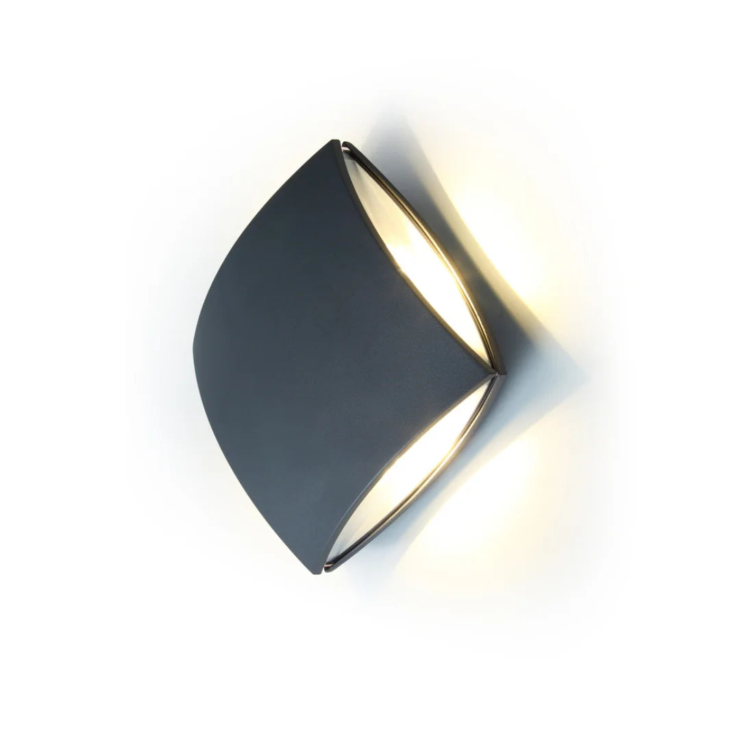 4-Way LED Wall Light 12W (1869) - IP54 Waterproof Decorative Outdoor