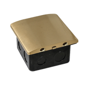 Socket Floor Box (YD-55) – Recessed Aluminum Socket With Single Switch, IP44