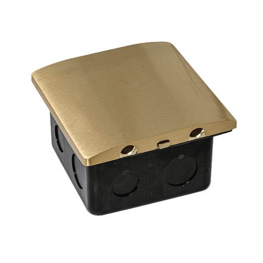 Socket Floor Box (YD-55) – Recessed Aluminum Socket With Single Switch, IP44