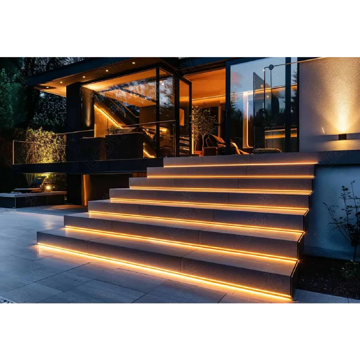 LED wall light
