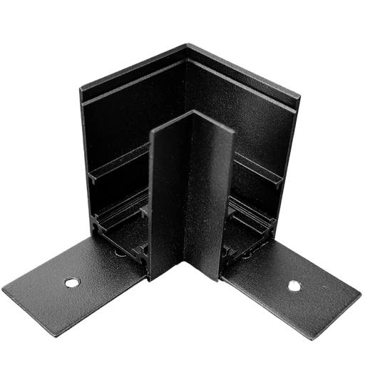 Ultralight Black Surface Mounted Corner 35mm (BT-M035-P7)