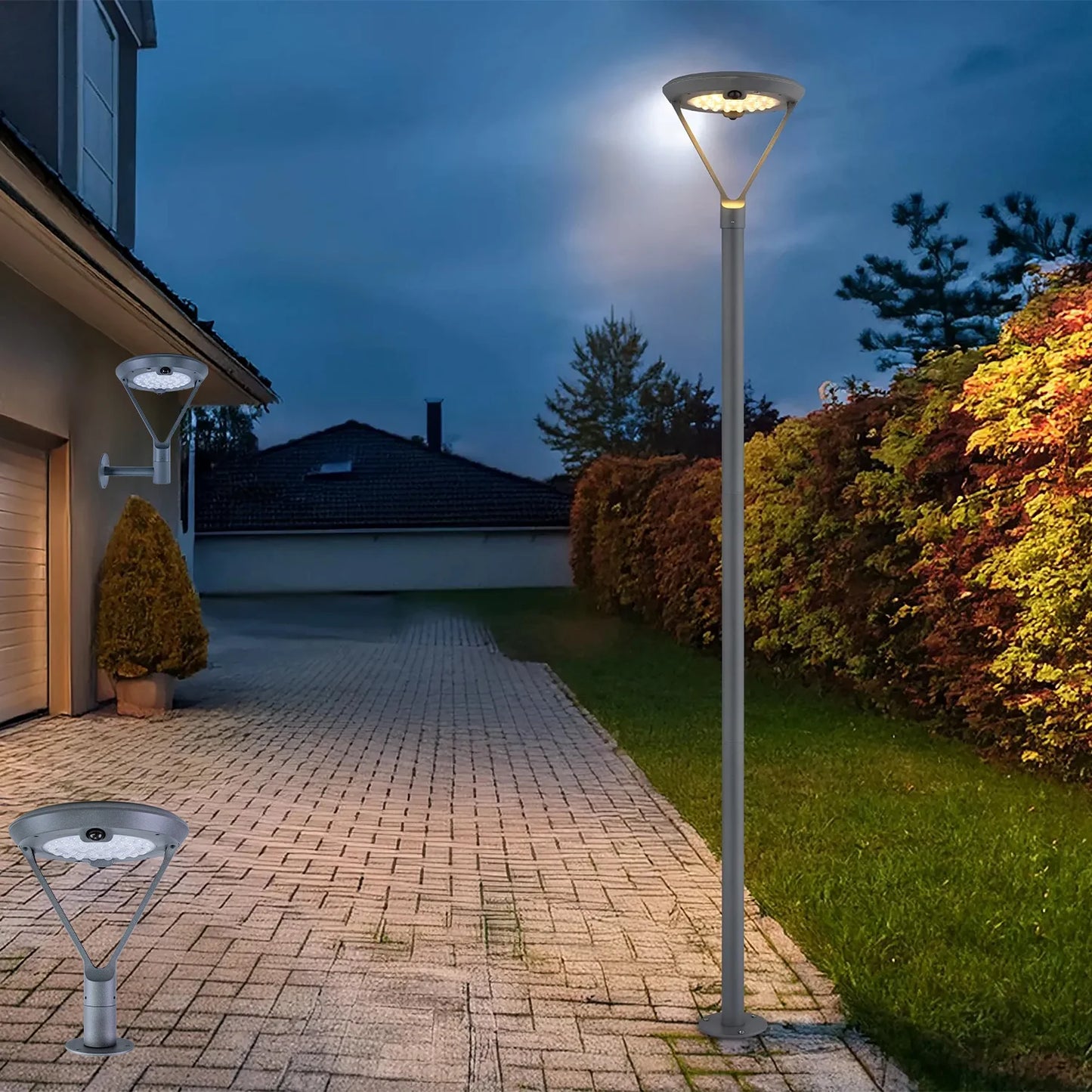 Ultralight Solar Garden Light with Motion Sensor 16W IP55 (T564)