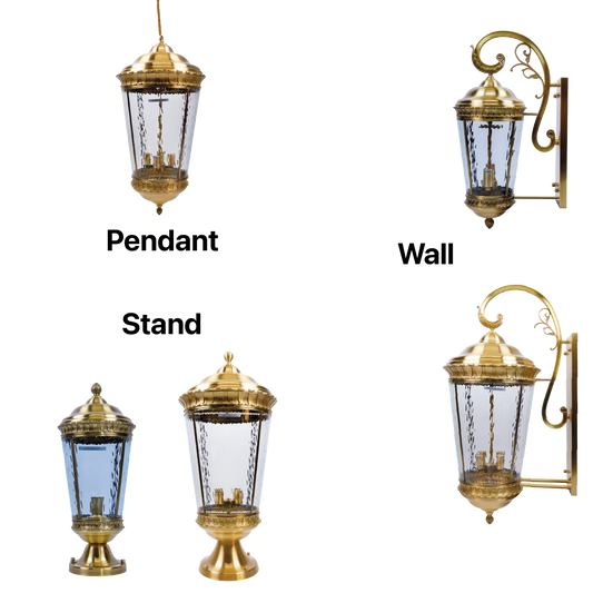 Ultra Light Copper Outdoor Light (3211 Family) | Elegant IP44 Exterior Lighting