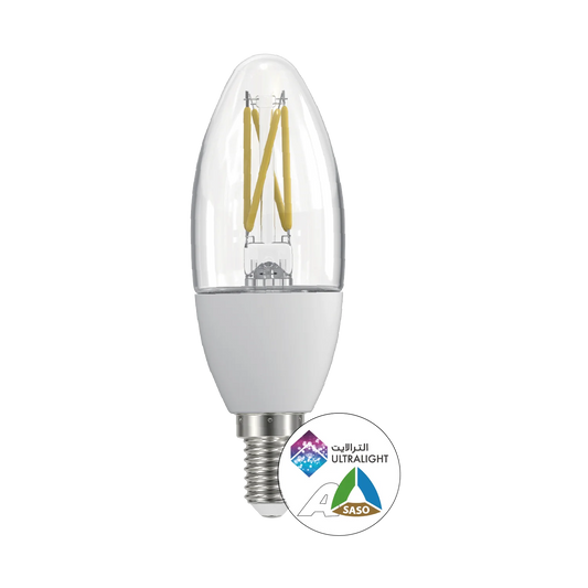 Ultralight LED Bulb 3.7W E14 With 5 Years Warranty (UTL-C600SG)