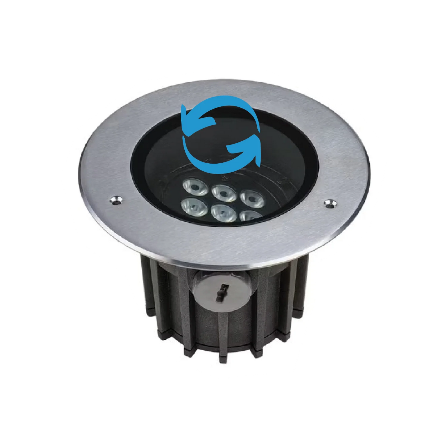 Ultralight LED Inground Light 12.5W Rotatable IP67 (BR7867)