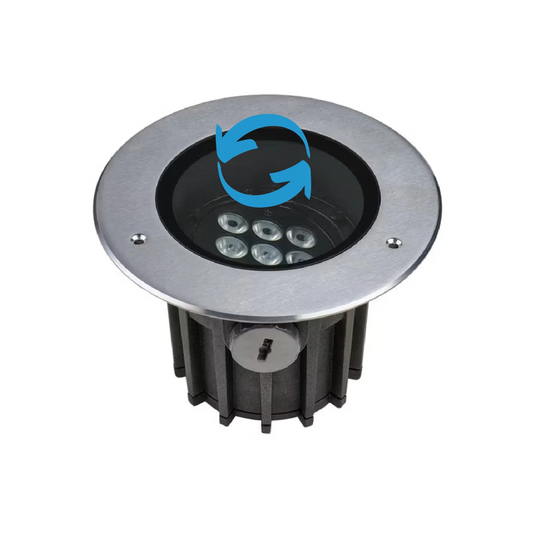 Ultralight LED Inground Light 12.5W Rotatable IP67 (BR7867)