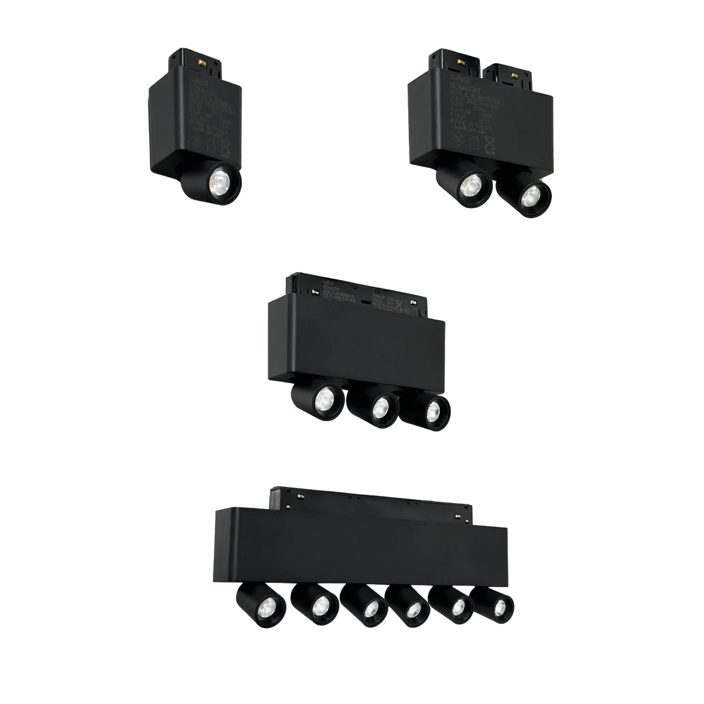Magnetic Track Light - 360° Pop-Out LED Spotlight for Modern Interiors - Bridgelux Chip (BM208)