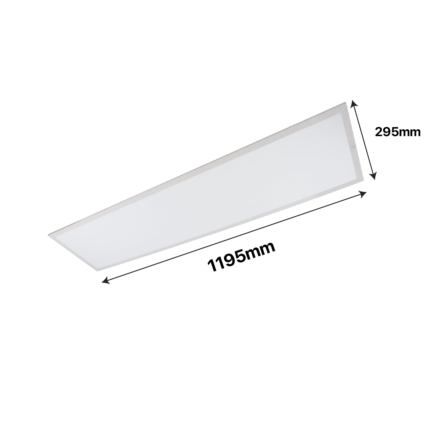LED Panel Light 48W 120x30cm (WL-PLB120) – Slim Rectangular Ceiling Fixture
