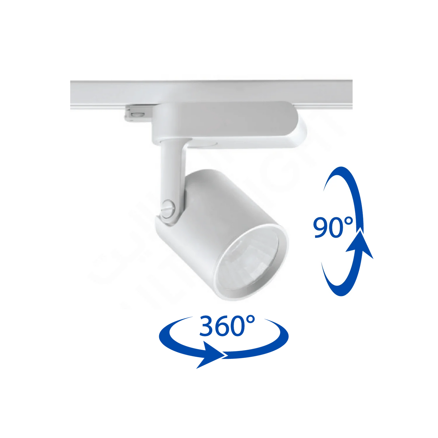 Ultralight LED Track Light 27W Adjustable 360° Indoor Spotlight (MHT8148)