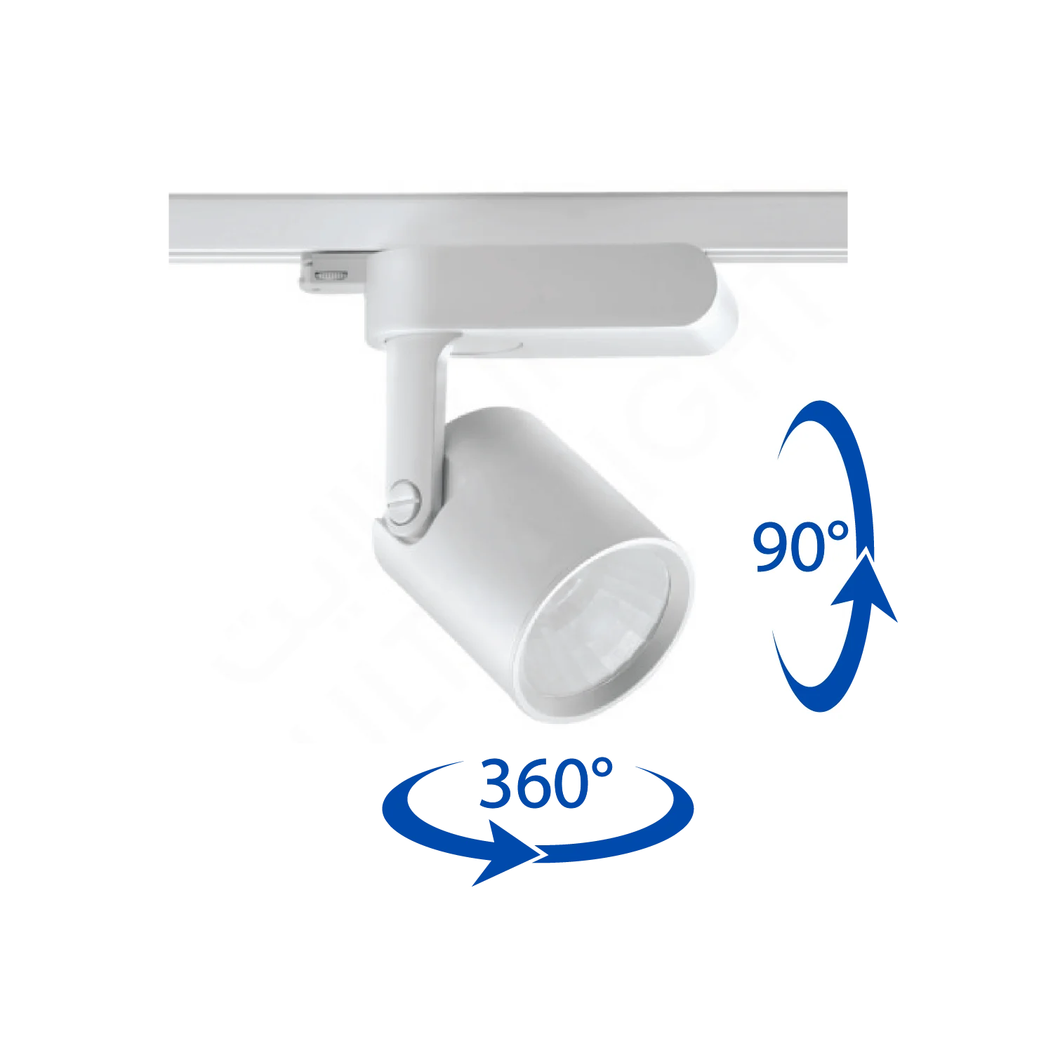 Ultralight LED Track Light 27W Adjustable 360° Indoor Spotlight (MHT8148)
