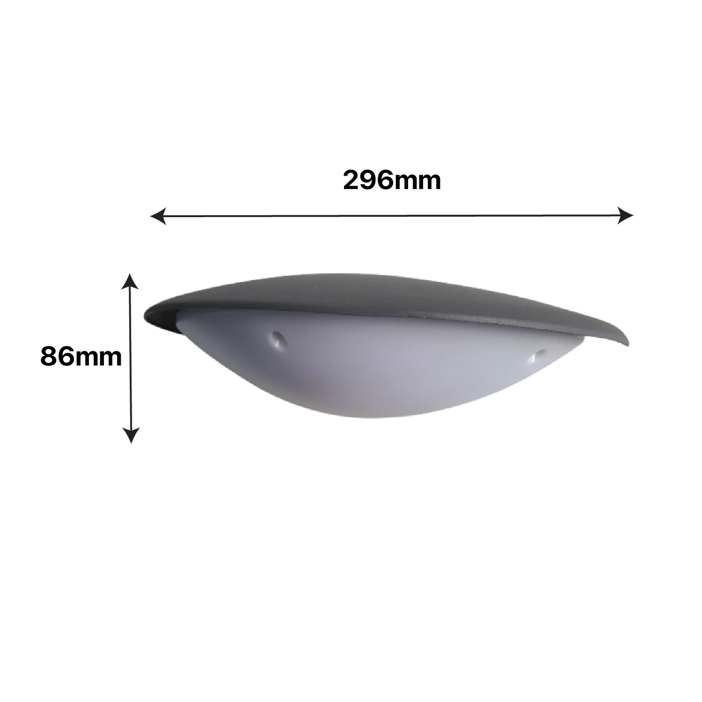 Modern Outdoor Wall Light 12W IP54 (JW182A) – Daylight LED – energy-efficient lighting