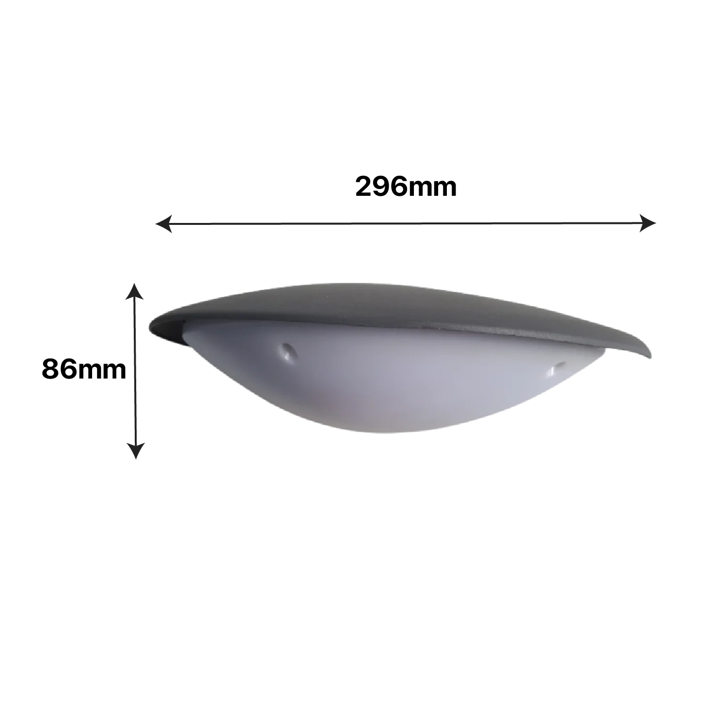Modern Outdoor Wall Light 12W IP54 (JW182A) – Daylight LED – energy-efficient lighting