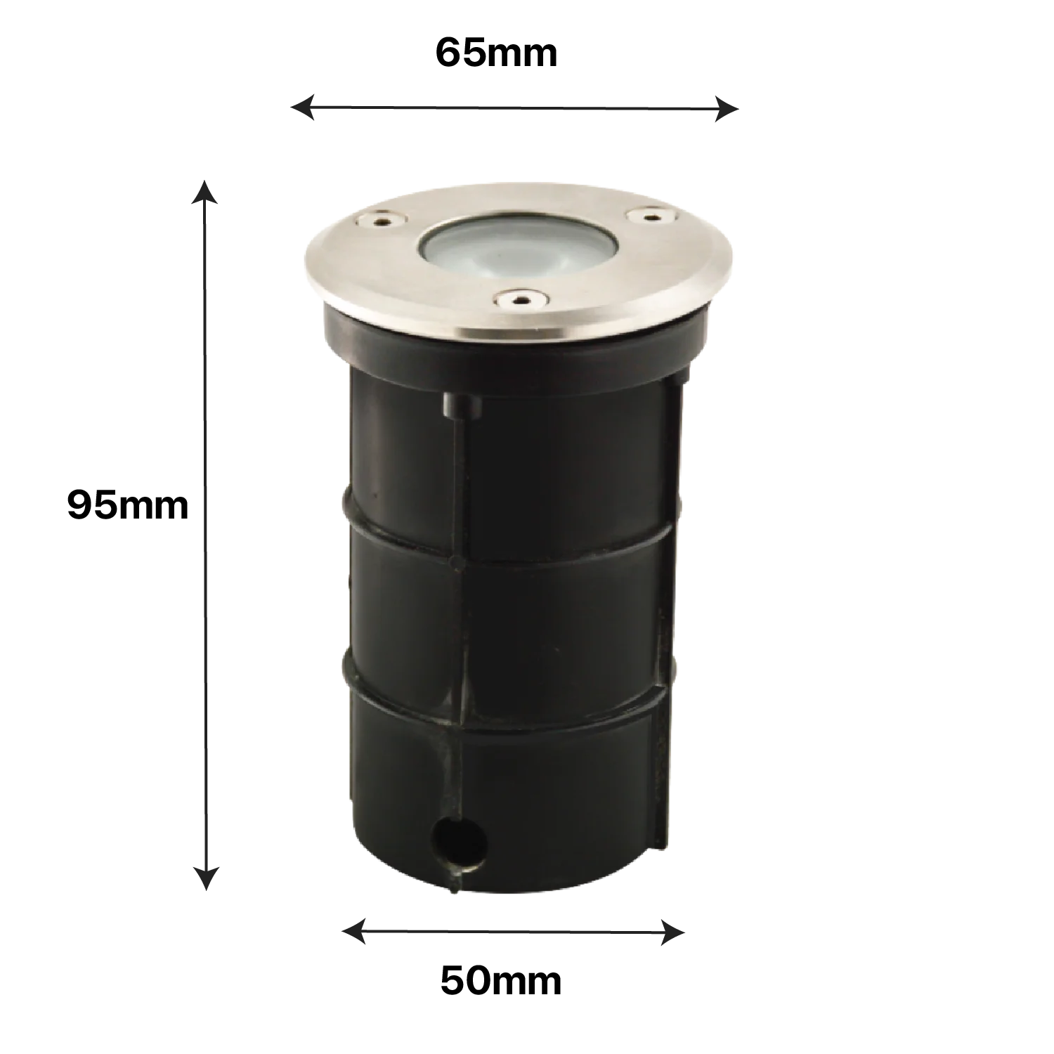 LED In-ground Light 1W (JI001A) – IP67 Stainless Steel For Walkways & Garden