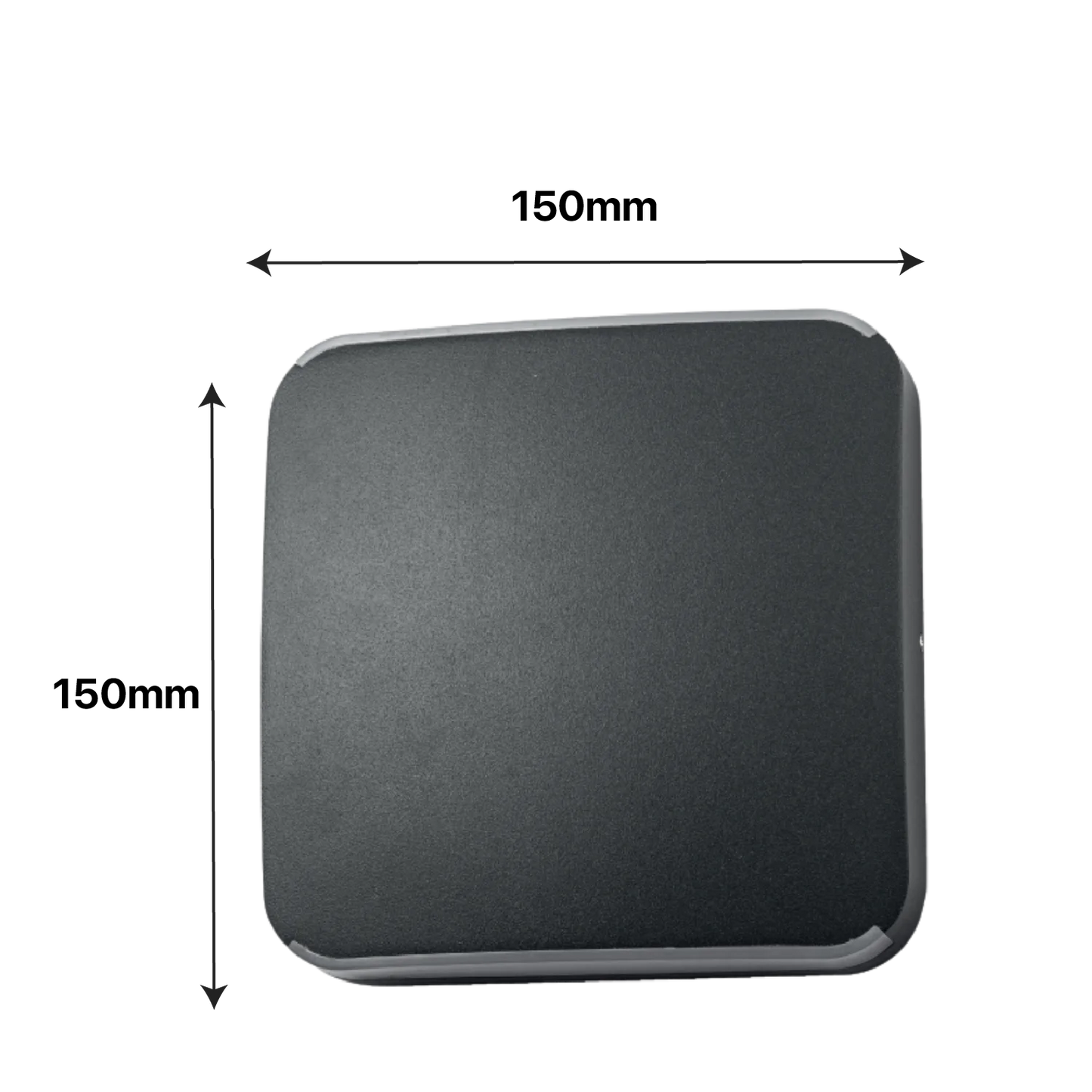 Modern Outdoor LED Wall Light (JW771A) – 8W Warm Light & IP65 Waterproof – Black & Grey