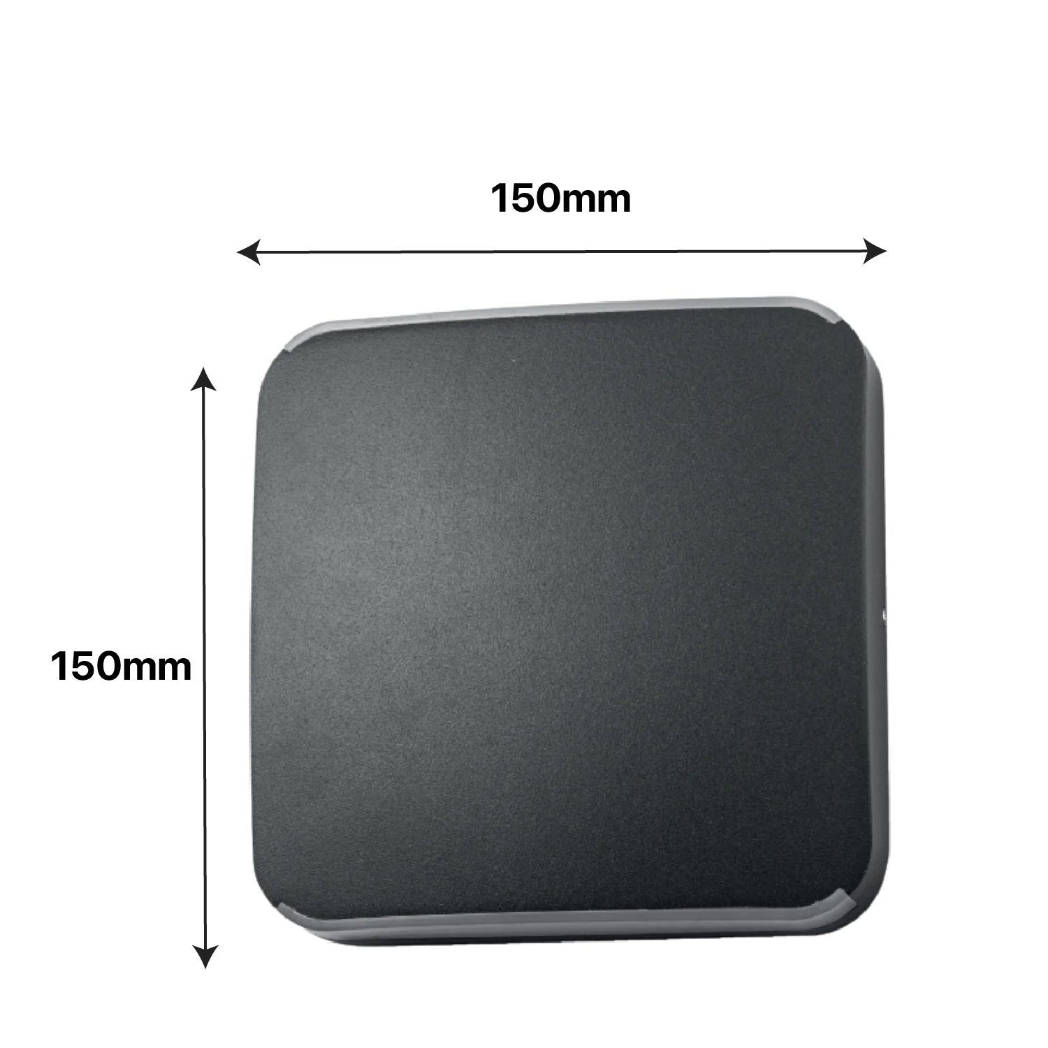 Modern Outdoor LED Wall Light (JW771A) – 8W Warm Light & IP65 Waterproof – Black & Grey