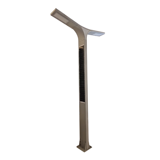 Solar Pole Light 30W IP65 (TY01) Dual-Head Outdoor LED Light with 160W Solar Panel & 3M Height