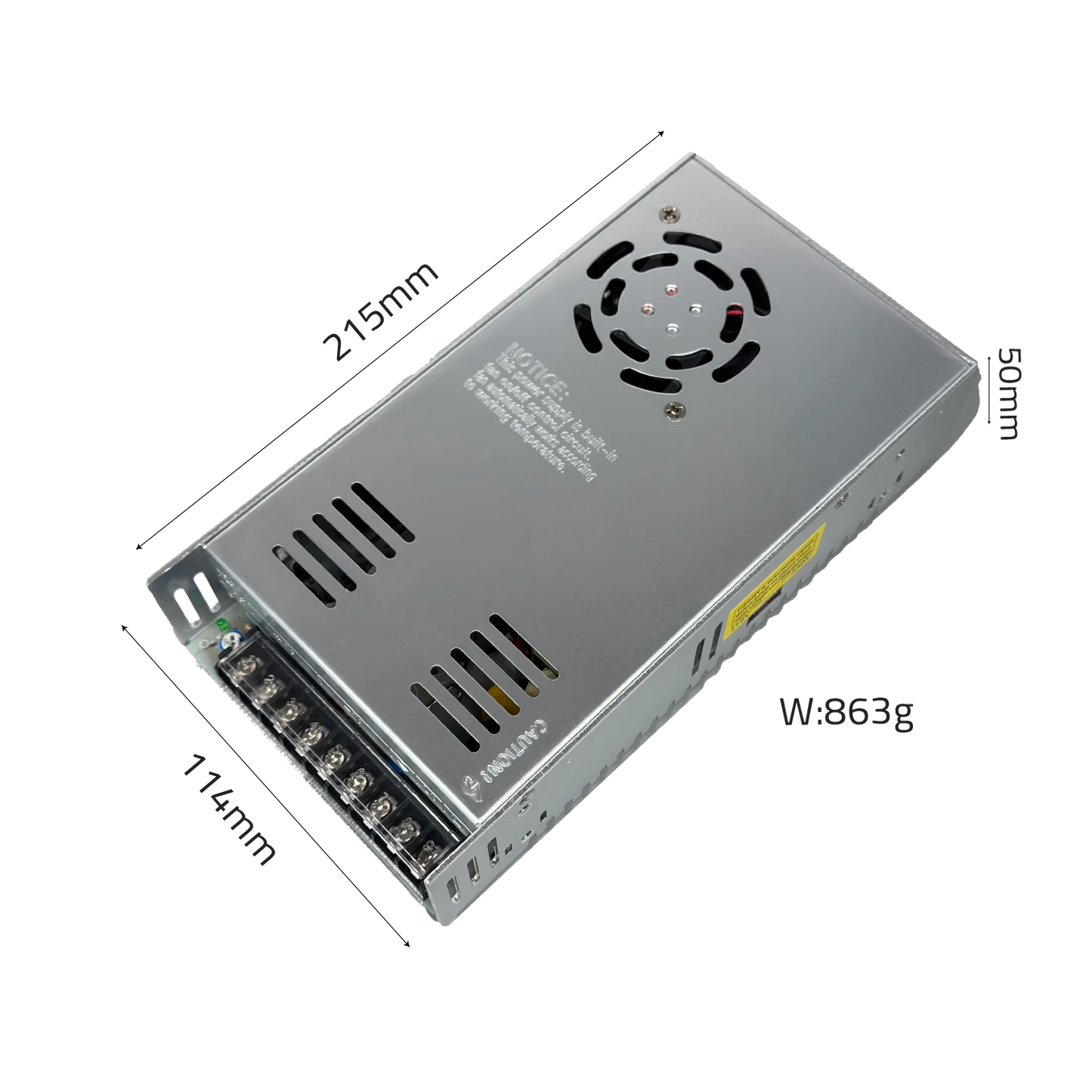 Ultra Light 600W 24V Power Supply (P600W24V)