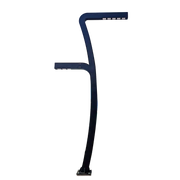 LED Pole Light 5 Meter 200W+120W IP54 for streets & parks (QT1850‑2)