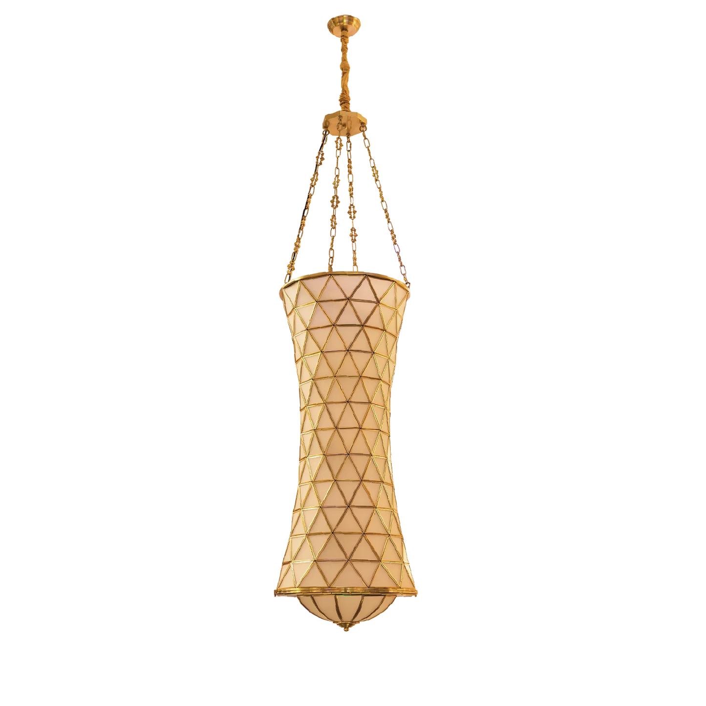 Ultralight Large Luxury Copper Pendant Light 9 E14 Bulb (P3452-500)