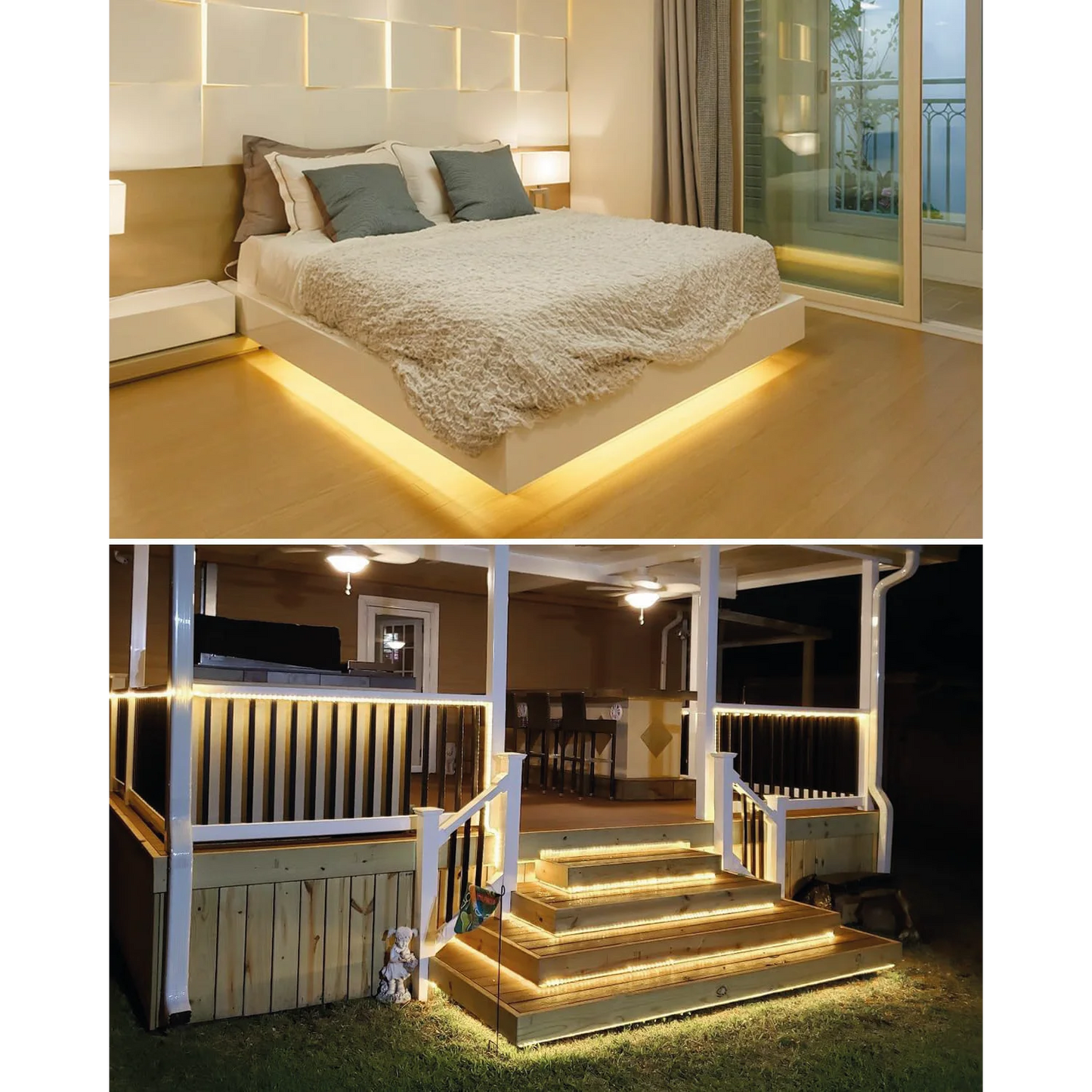 Waterproof LED Strip Light 20M 24V – Flexible Outdoor & Indoor Lighting (SMD2835-120P)