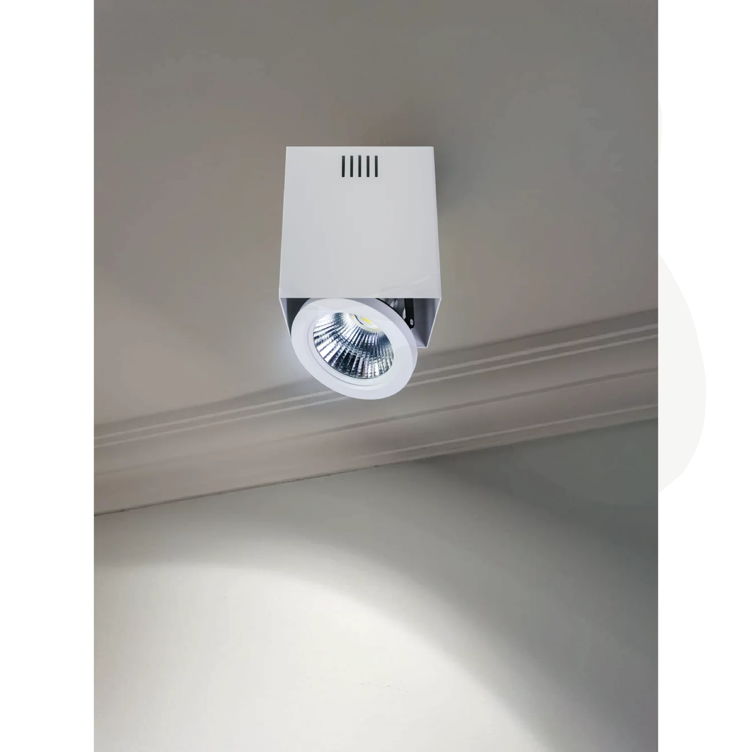 Ultralight Surface Mounted Frame AR111 - Rotatable Light Fixture (C7655)