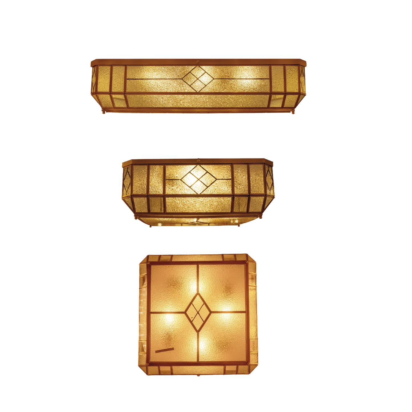 Ultra Light Copper Surface Mounted Light – Luxury Arabic Design Fixture (X018)