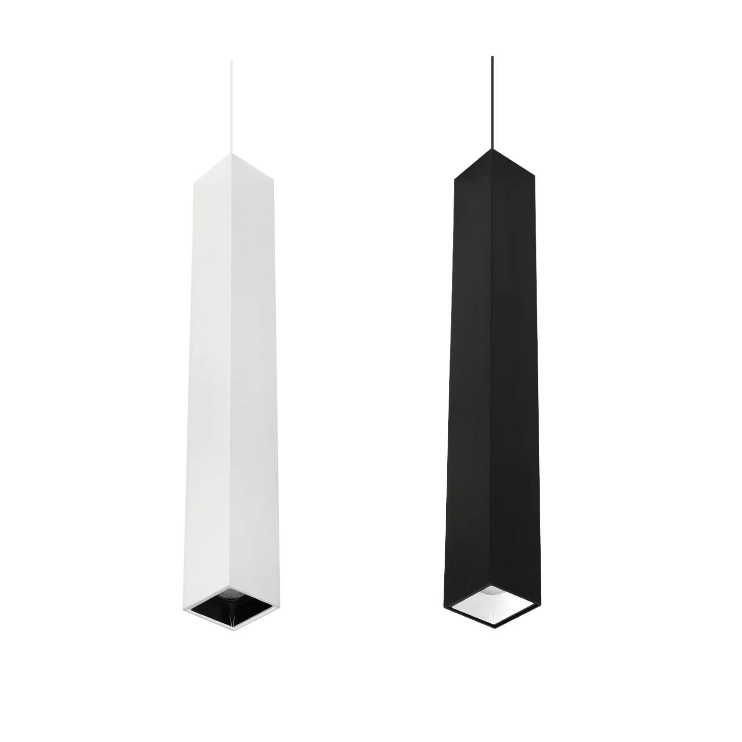 Ultralight Square Directional Pendant Light -20W Directional Fixture (BR8088-SQ)