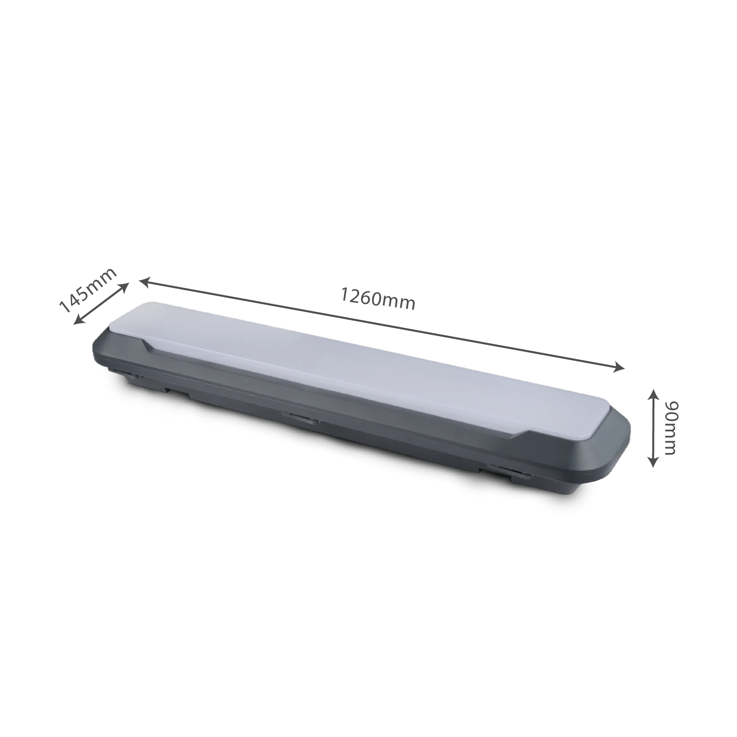UltraLight LED Tri‑Proof Linear Light 80W – IP66, IK09 Impact‑Resistant (OLD‑A)