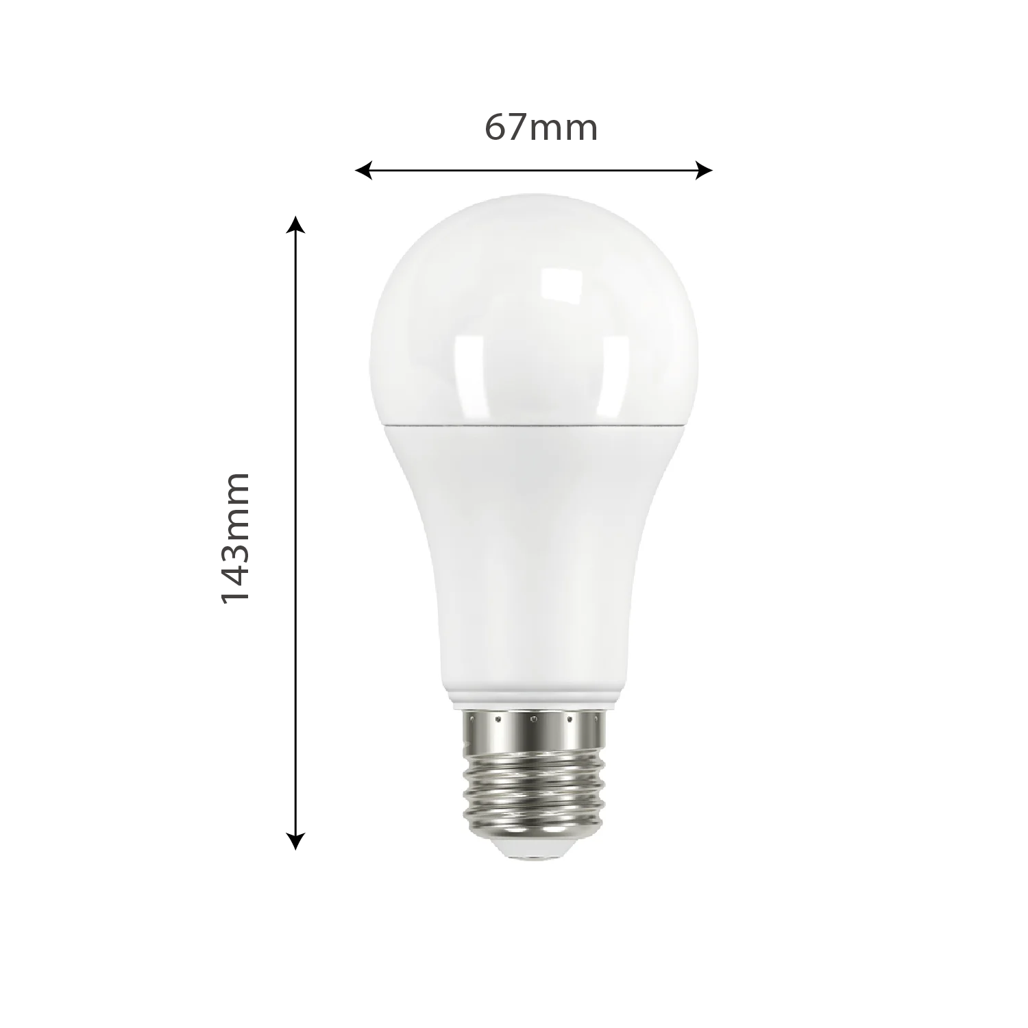 Ultra Light LED Bulb E27  – 19W High-Lumen & SASO Grade A (UTL-A2452ST)