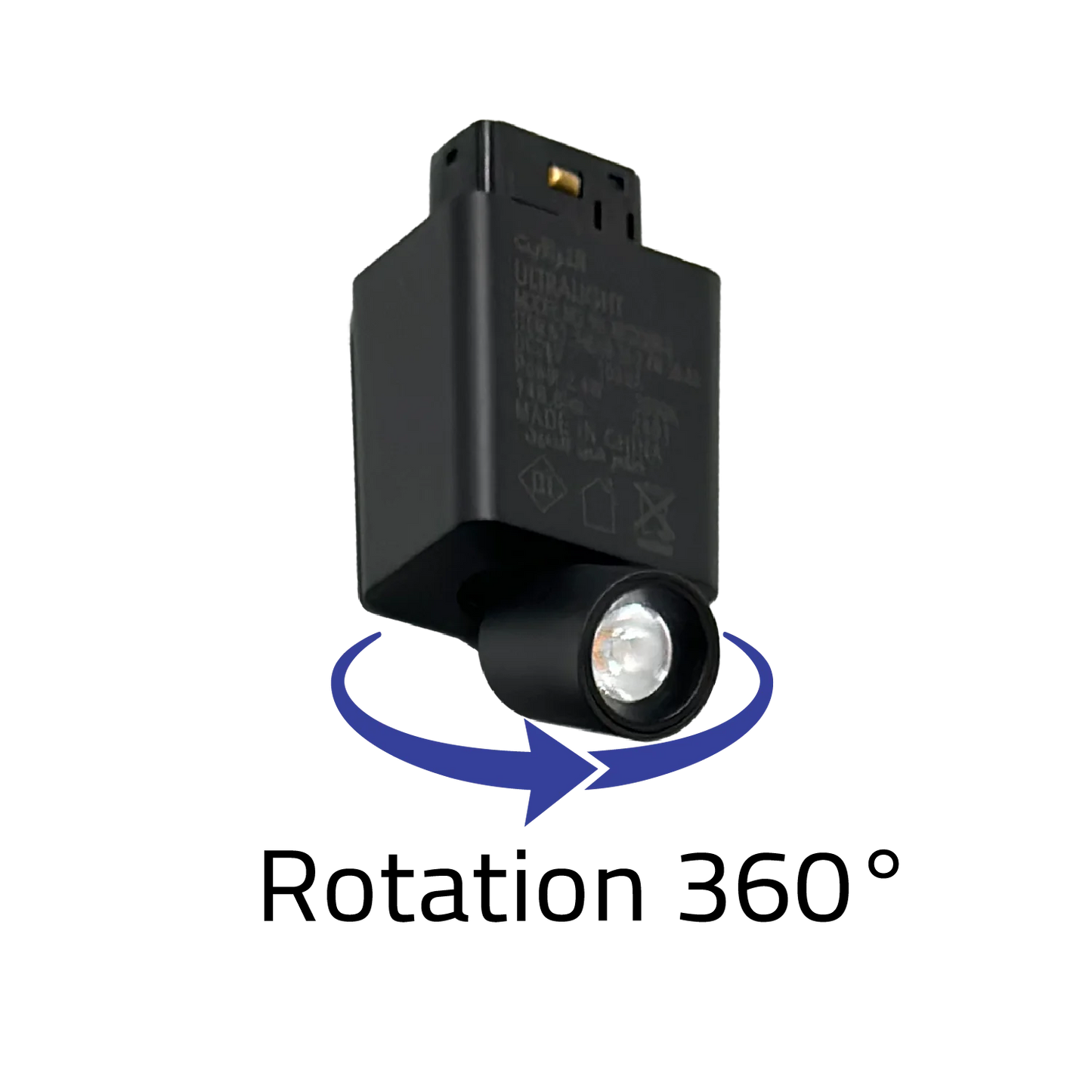 Magnetic Track Light - 360° Pop-Out LED Spotlight for Modern Interiors - Bridgelux Chip (BM208)