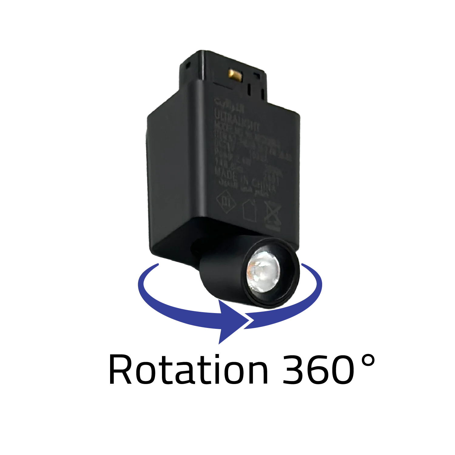 Magnetic Track Light - 360° Pop-Out LED Spotlight for Modern Interiors - Bridgelux Chip (BM208)
