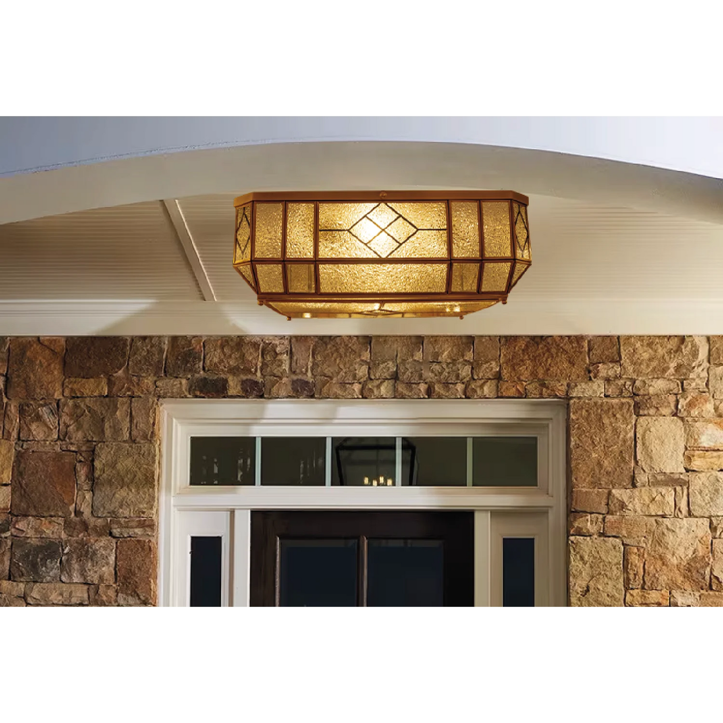 Ultra Light Copper Surface Mounted Light – Luxury Arabic Design Fixture (X018)