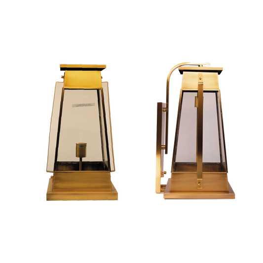Ultralight Luxury Copper Outdoor Lantern  IP44 (3095)