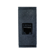 Ultra Light Cat 6A Socket - With Cable Cat6 1.5M - For Desktop-Box (ZM-F12)