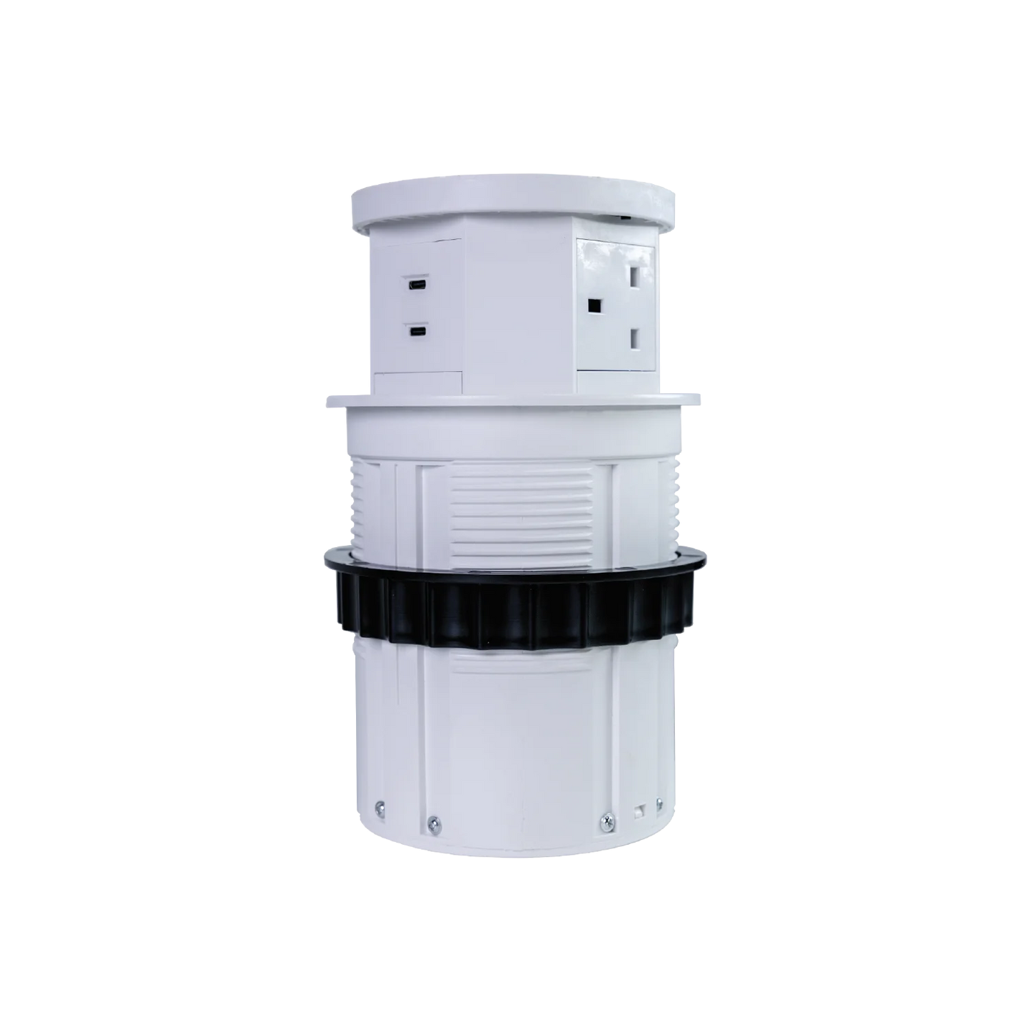 Ultra Light Motorized Desktop Socket with Wireless Charging and Sensor (SJ-01)