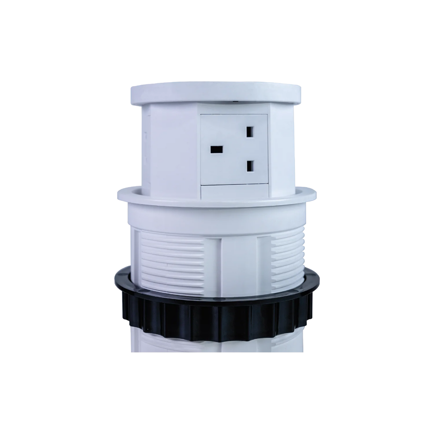 Ultra Light Motorized Desktop Socket with Wireless Charging and Sensor (SJ-01)
