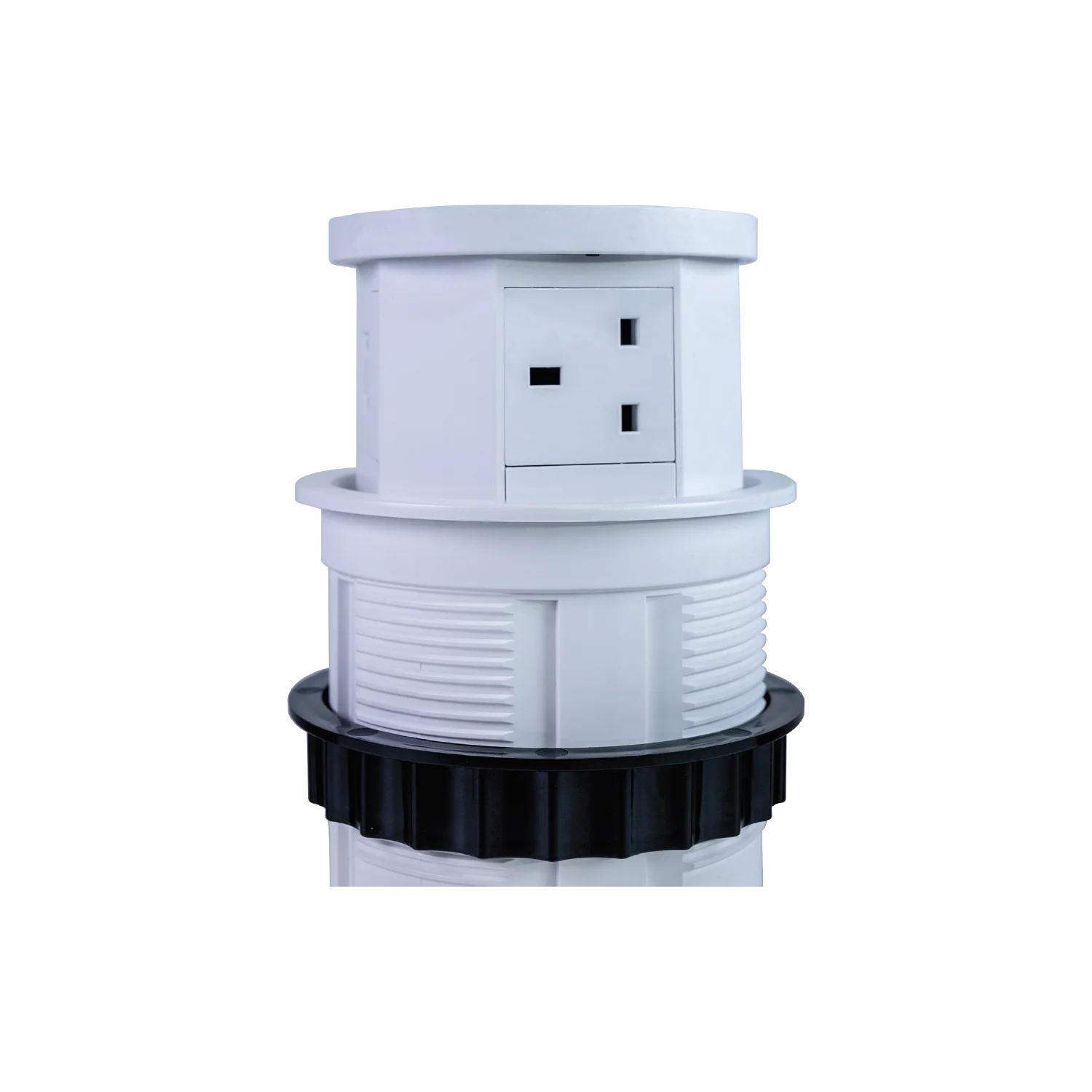 Ultra Light Motorized Desktop Socket with Wireless Charging and Sensor (SJ-01)