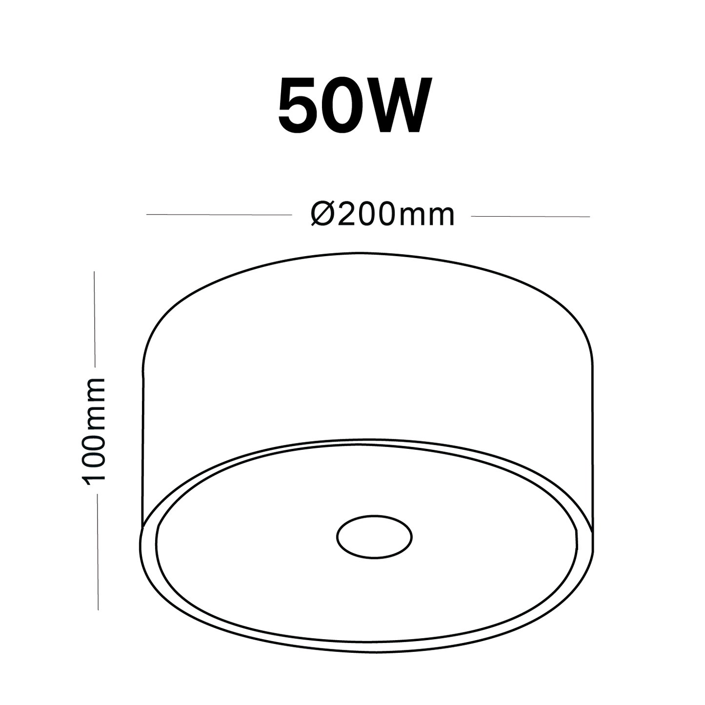 Ultralight Outdoor LED Surface Mounted IP65 (BD390)