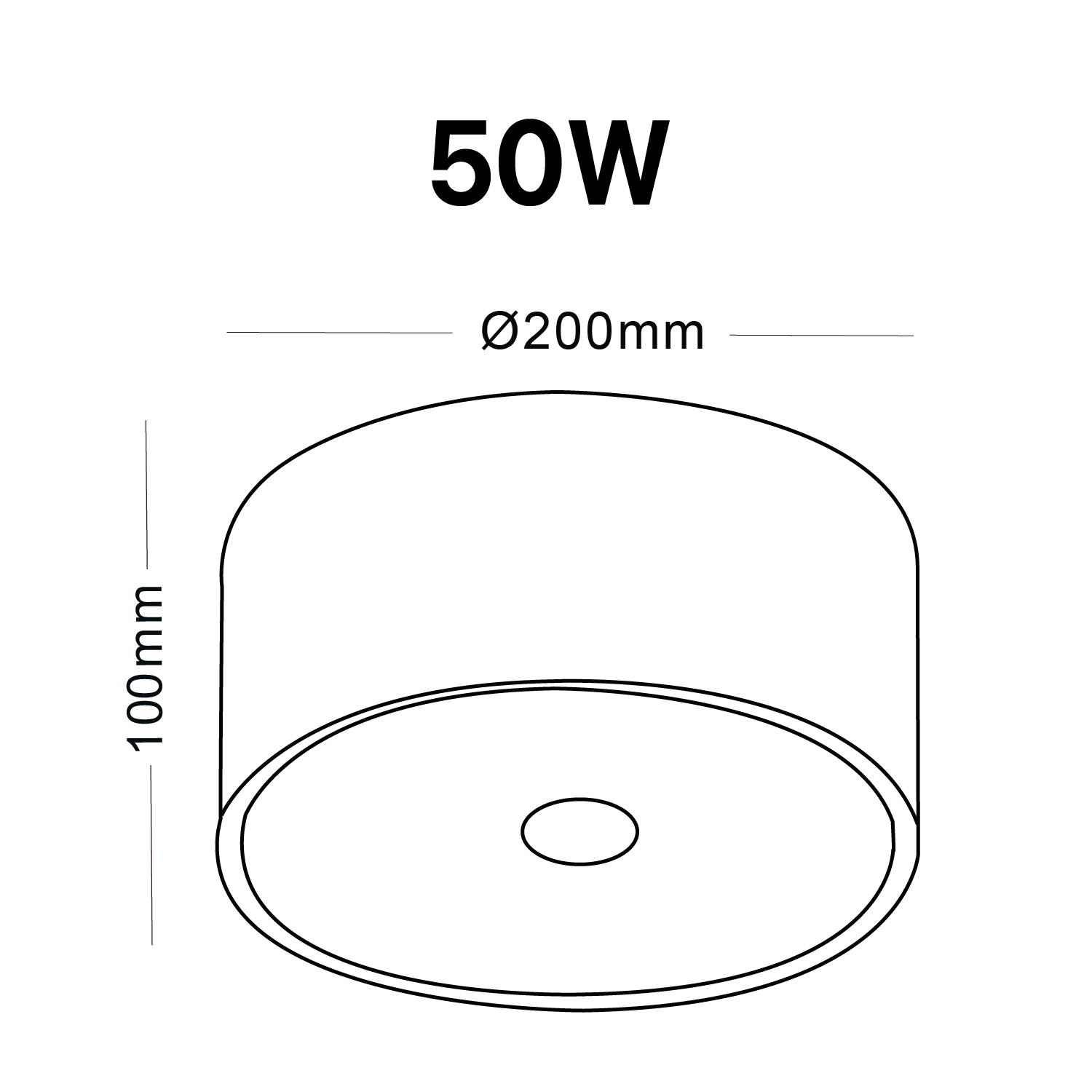 Ultralight Outdoor LED Surface Mounted IP65 (BD390)