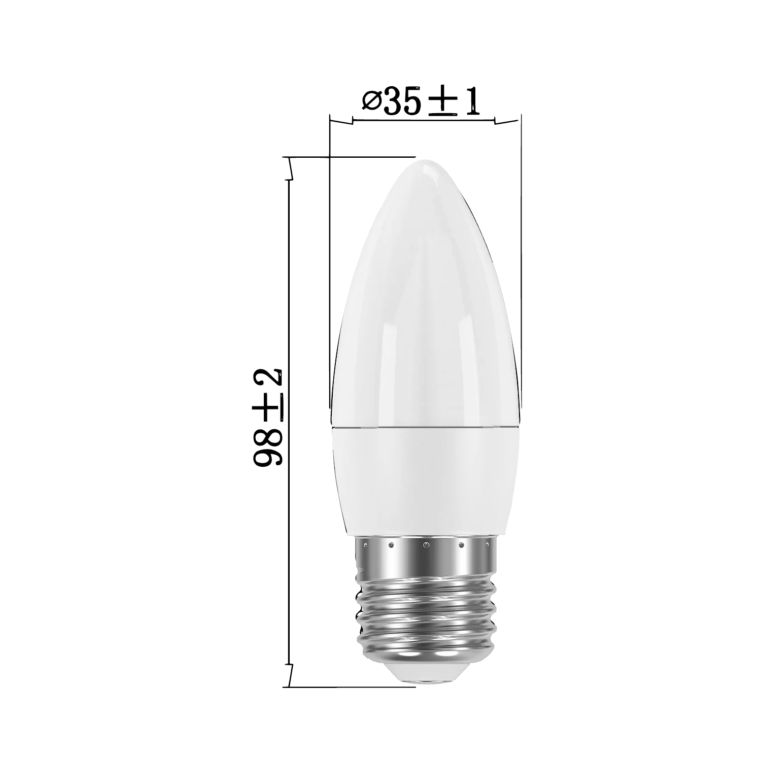 Ultralight LED Bulb Light 5.2W (UTL-C37ST)