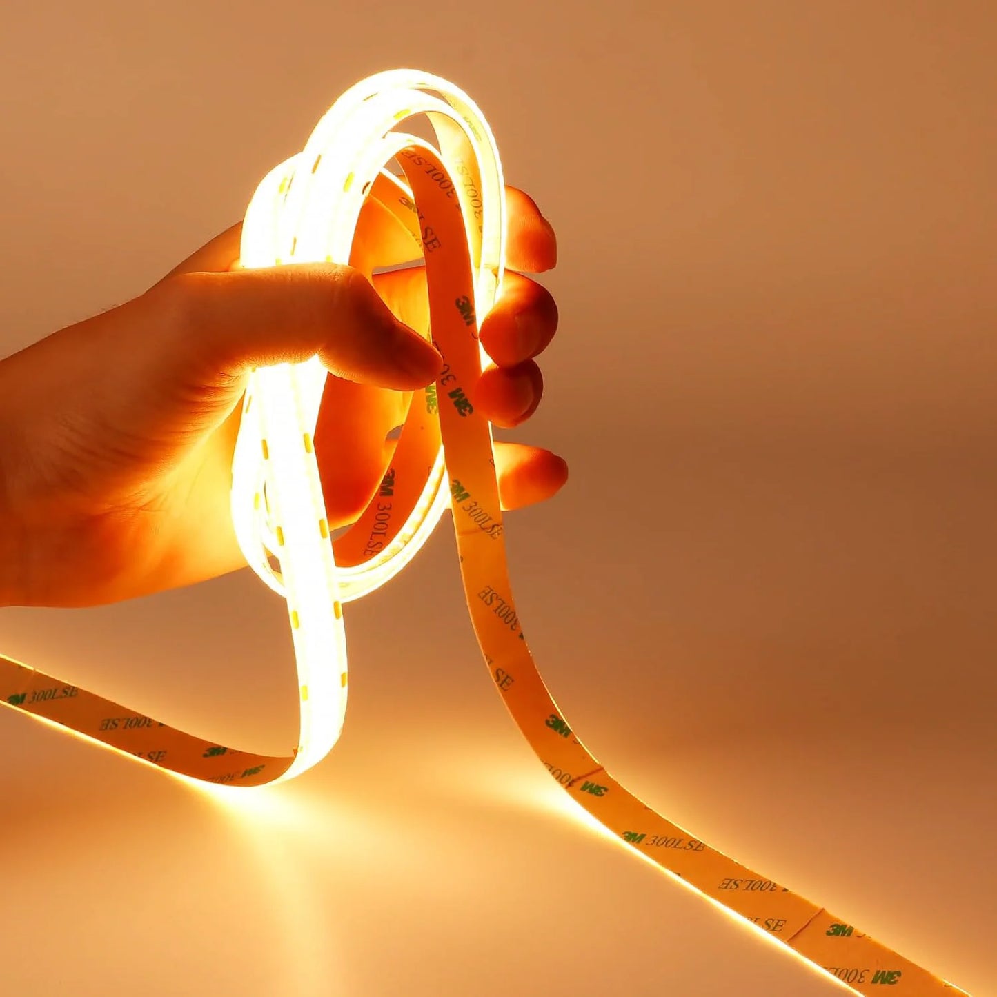 Ultra Light Waterproof COB LED Strip Light 10W/m - 5 Meter (COB-480P)