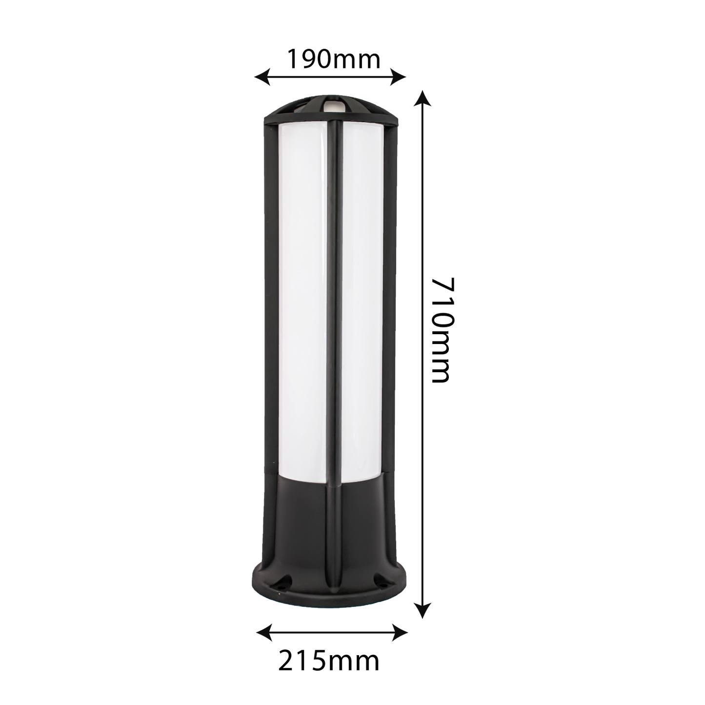 Ultra Light 30W LED Post Light IP65 – 360° Outdoor Decorative Lighting (FYL0019)