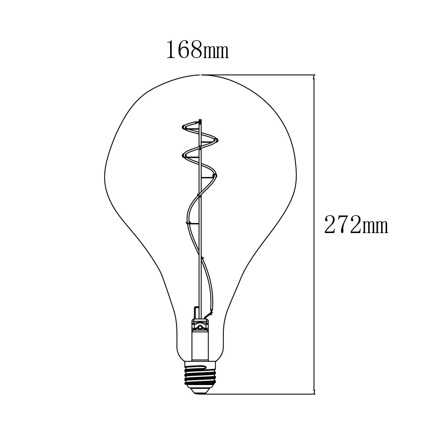 Ultralight LED Light Bulb E27 4.5W (UTL-PS150SG)