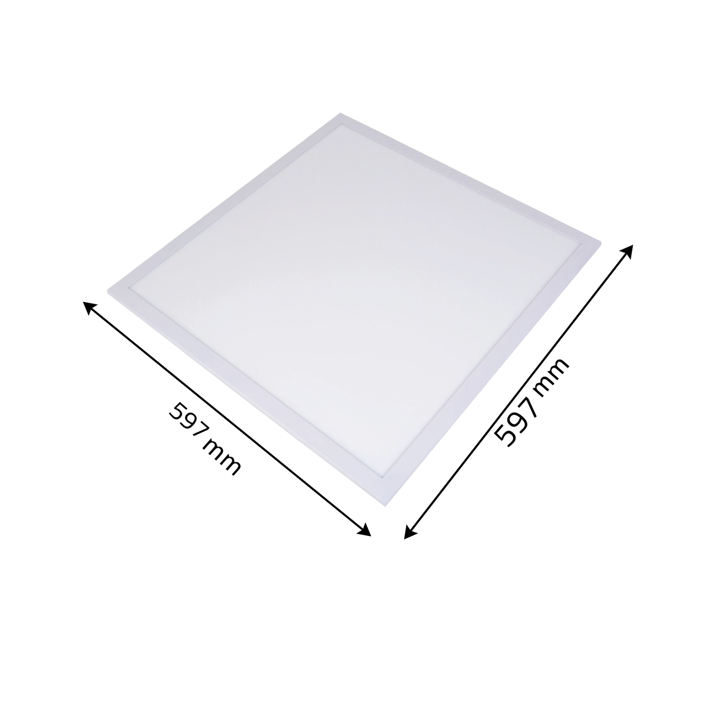Ultra Light LED Panel Light 30W - CRI 95 High-Efficiency Lighting with Energy Saving (T600)