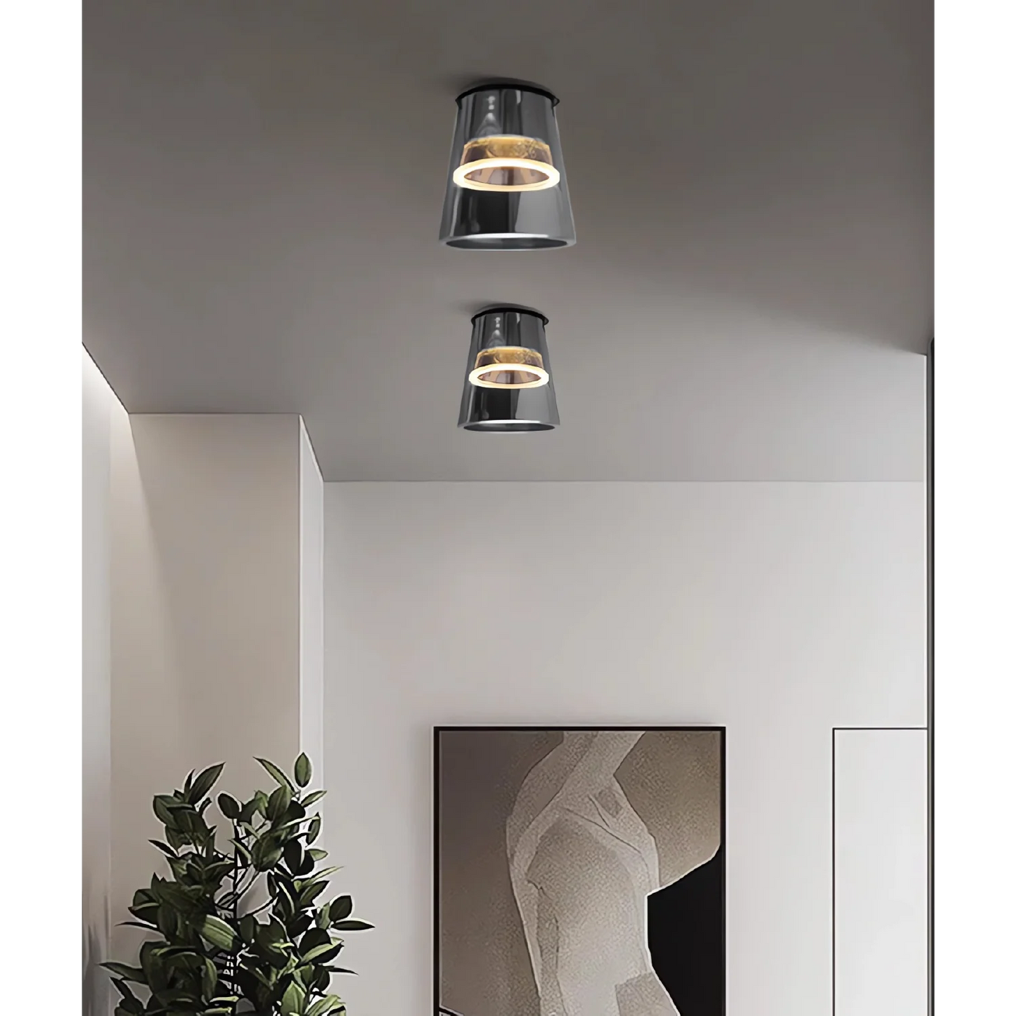 Ultra Light LED Downlight (BR4066) – 10W Glass Housing with OSRAM Chips