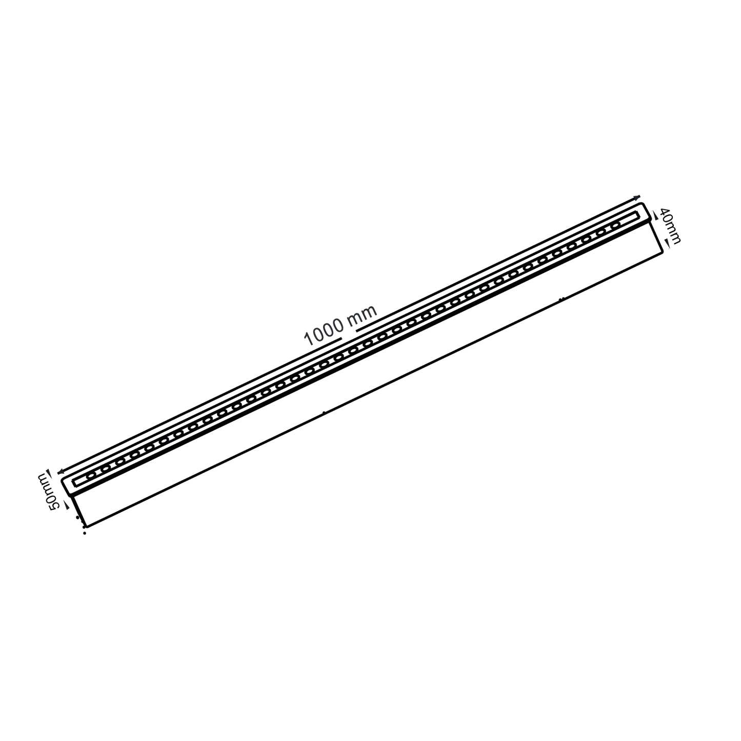 Ultralight Linear Inground Light IP67 (BD9007)