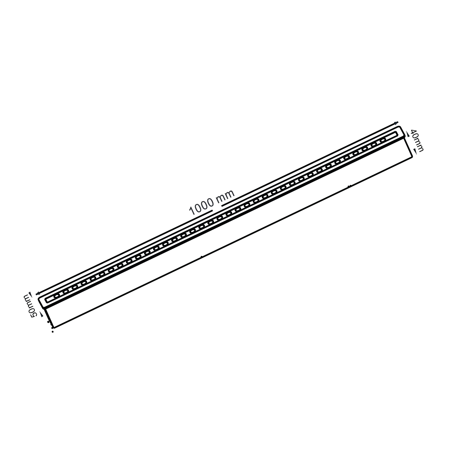 Ultralight Linear Inground Light IP67 (BD9007)